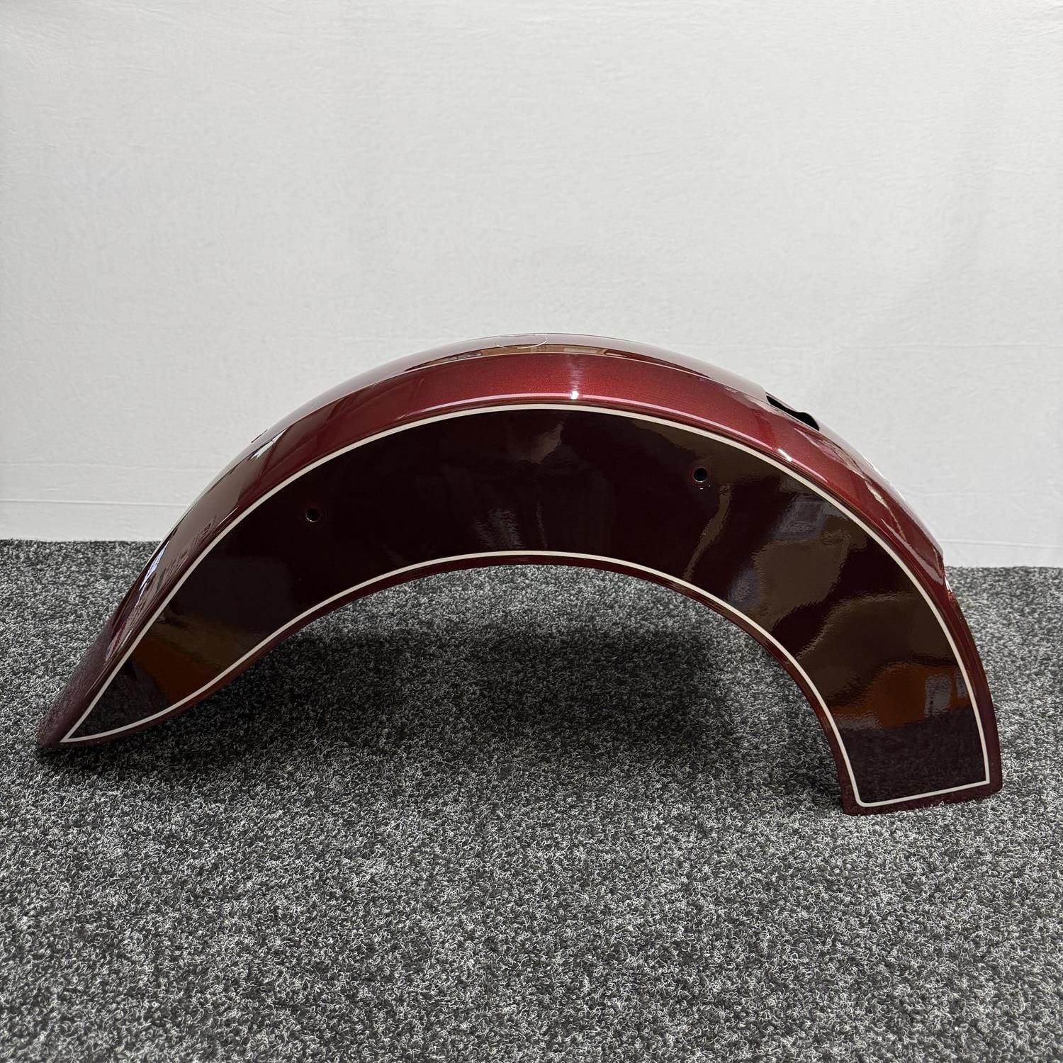 Indian Scout Rear fender / mudguard in maroon crimson